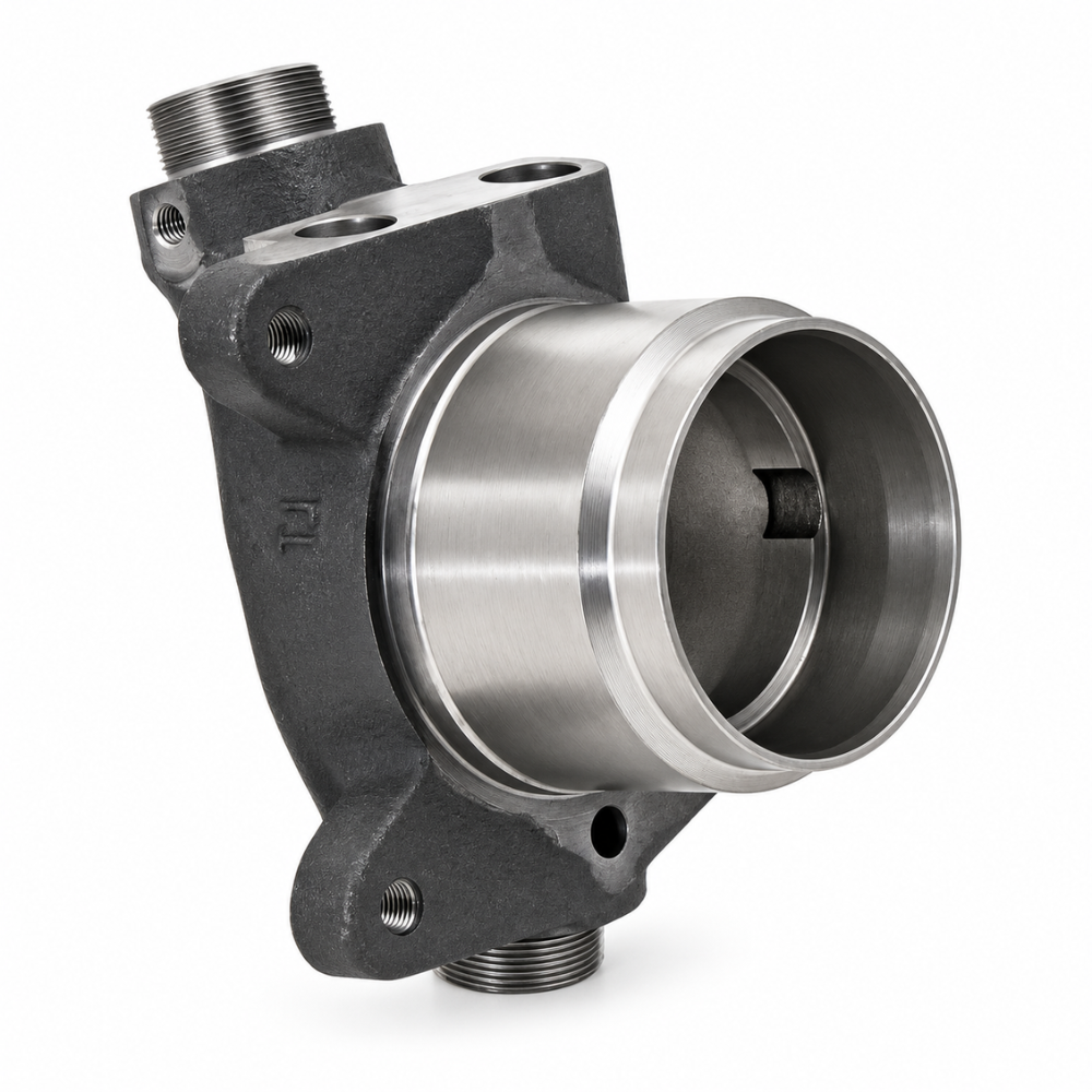 MINI & MOKE FRONT DISC BRAKE HUB L/H COOPER AND COOPER "S" - [FAM2391]