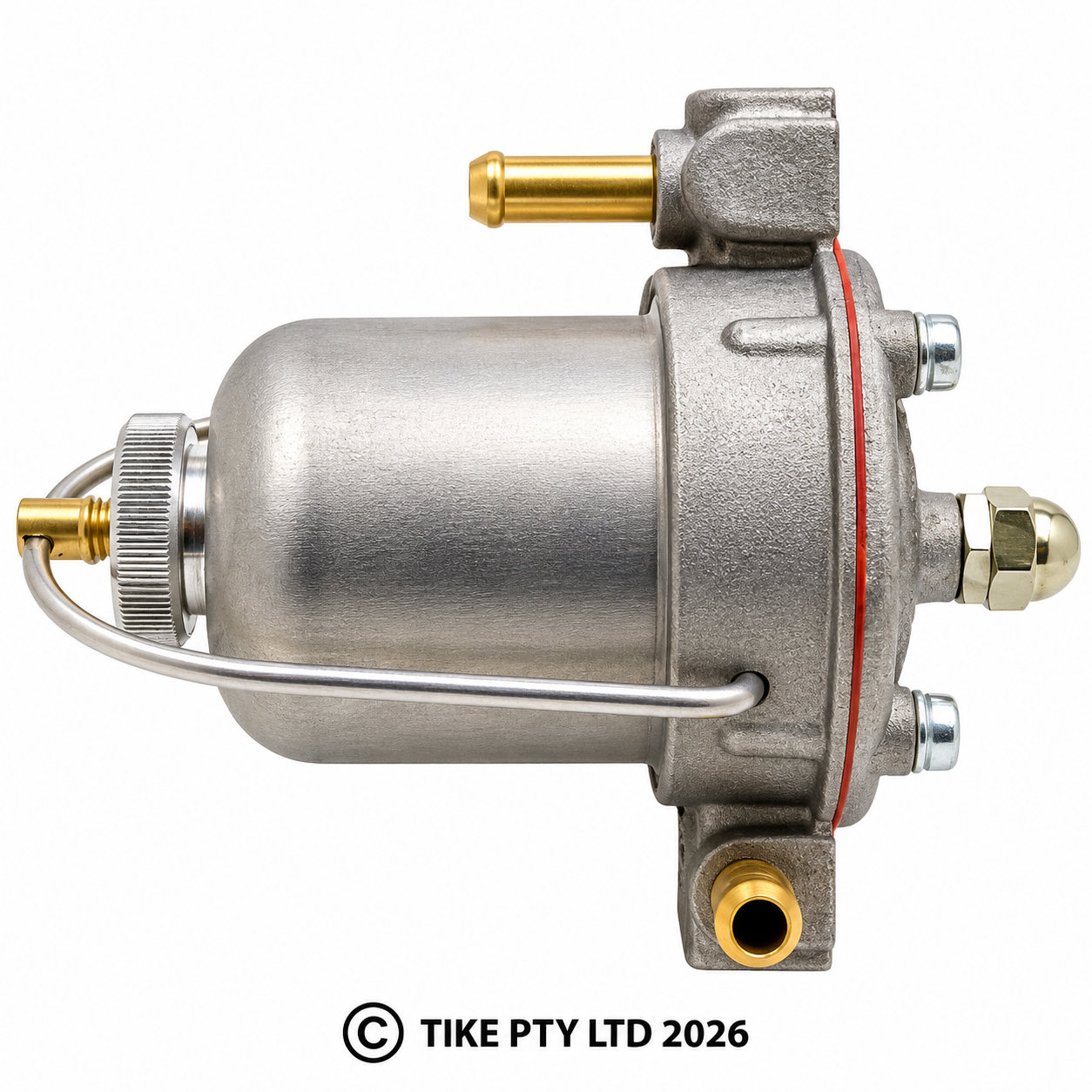 FILTER KING FUEL PRESSURE REGULATOR (67mm) - ALLOY - [FPR005]