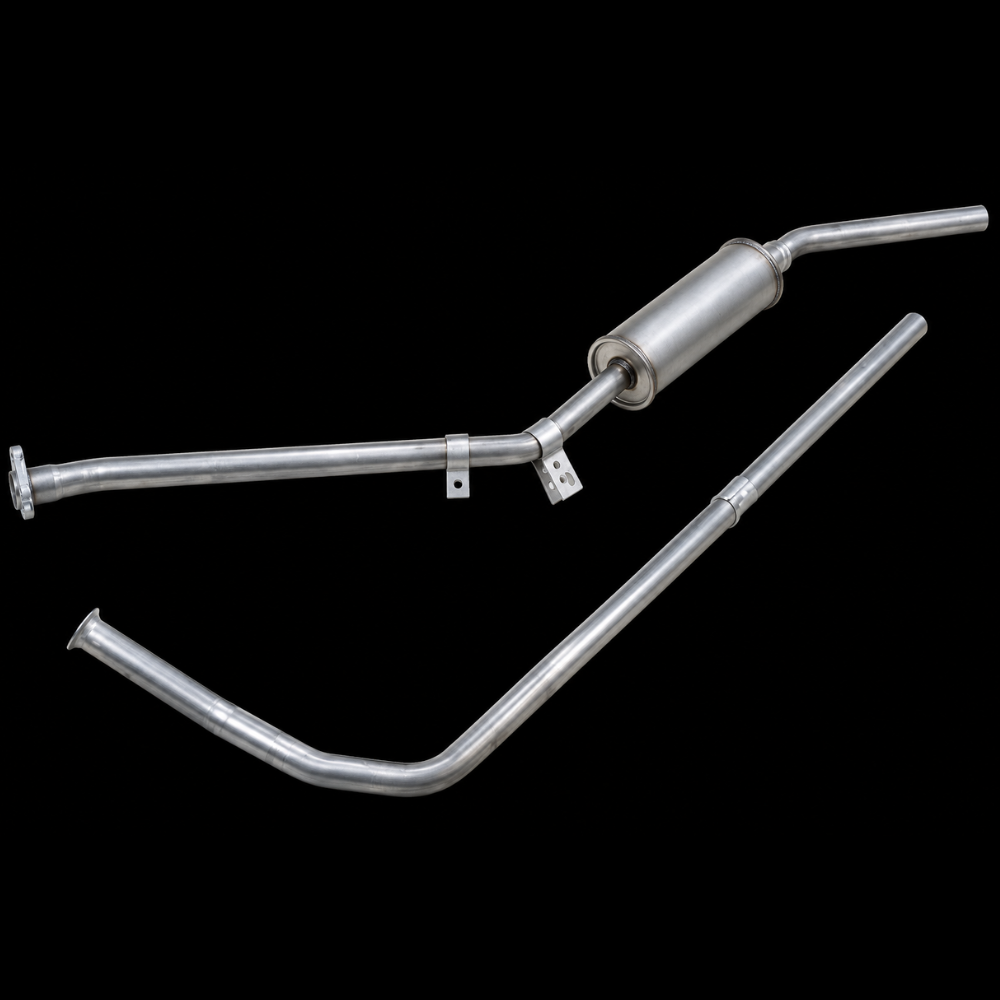 MINI EXHAUST SYSTEM SINGLE BOX - S/BORE - [GEX106]