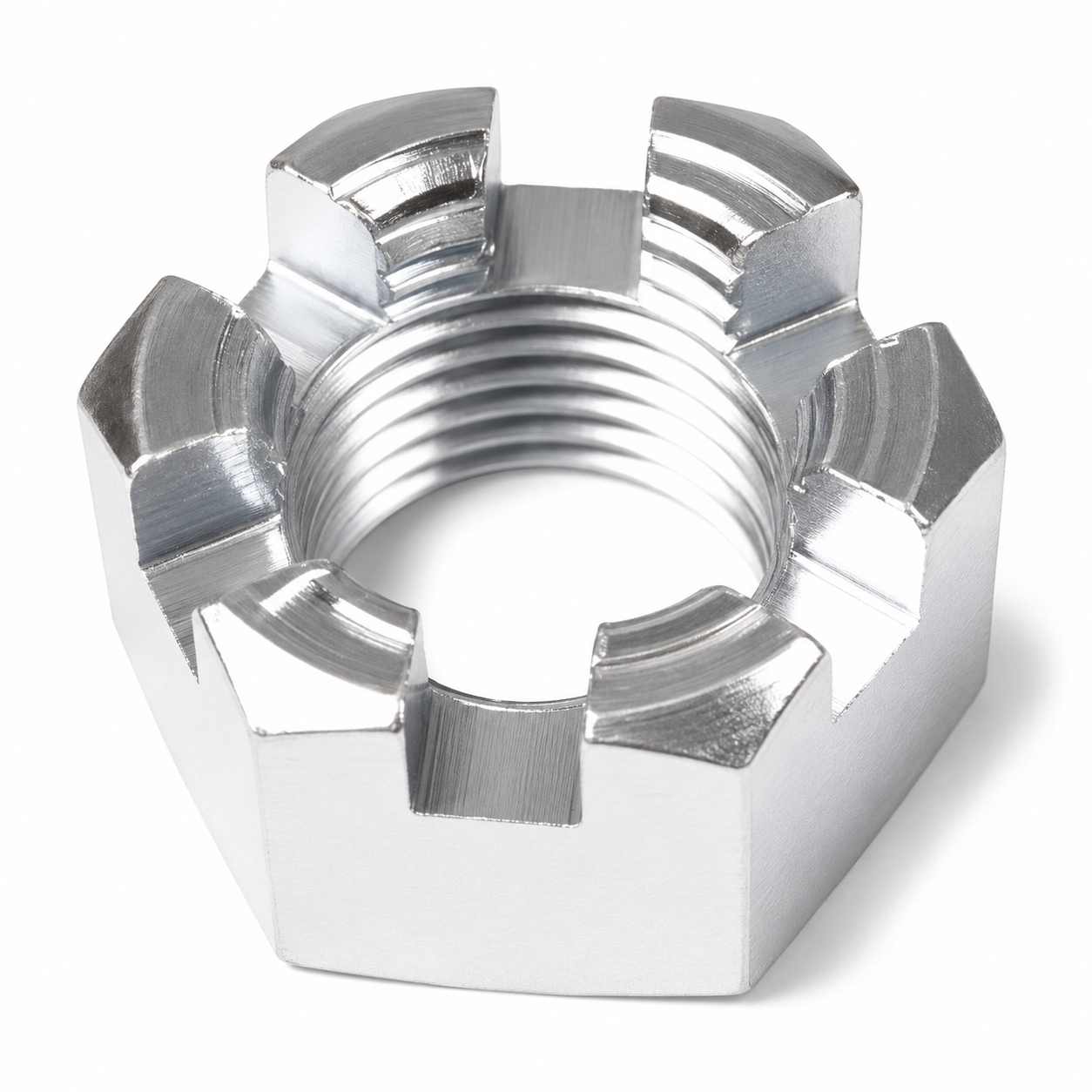 MINI & MOKE REAR HUB CASTLE NUT- R/H - [NL610041]