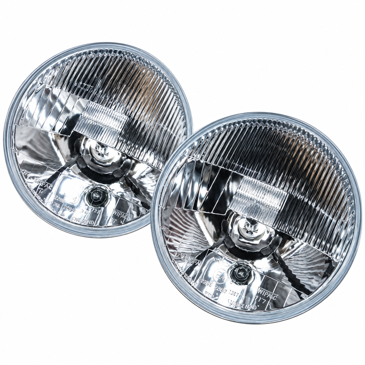 MINI & MOKE QUADOPTIC HALOGEN HEADLAMP KIT - WIPAC *PAIR* - [S4698B]