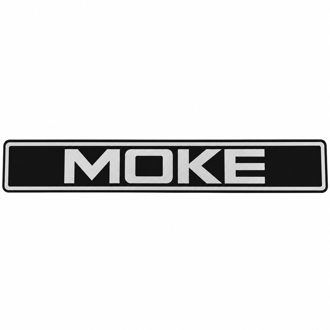 MOKE FRONT STICKER - LARGE TYPE (335mmX53mm) - [STICKER1171]