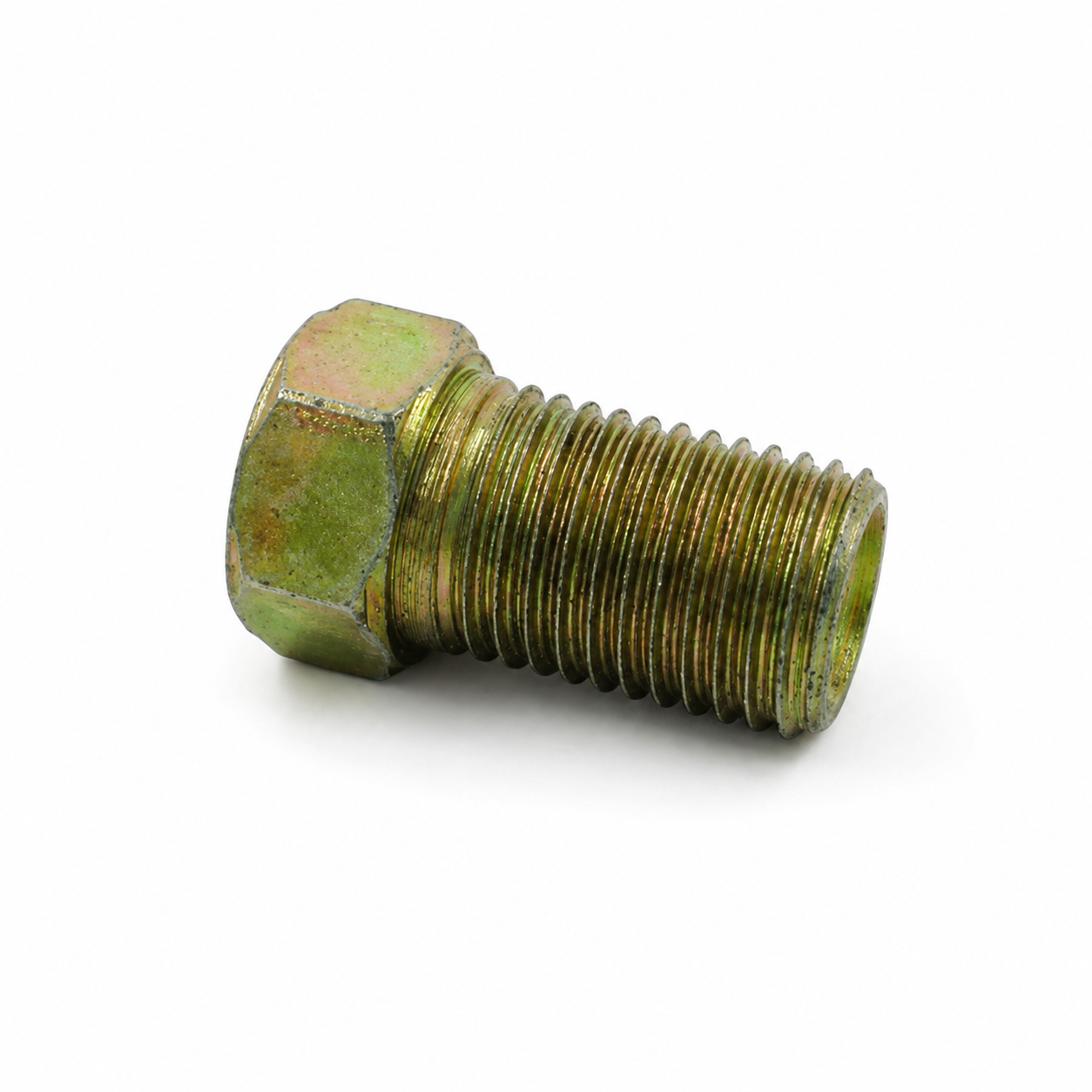 MINI & MOKE MALE BRAKE UNION 3/8 UNF SINGLE FLARE - [P4285]
