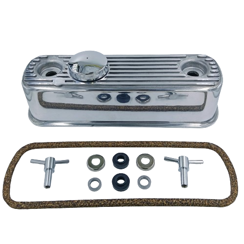MINI & MOKE POLLISHED ALLOY ROCKER COVER & KIT [FP26KIT]