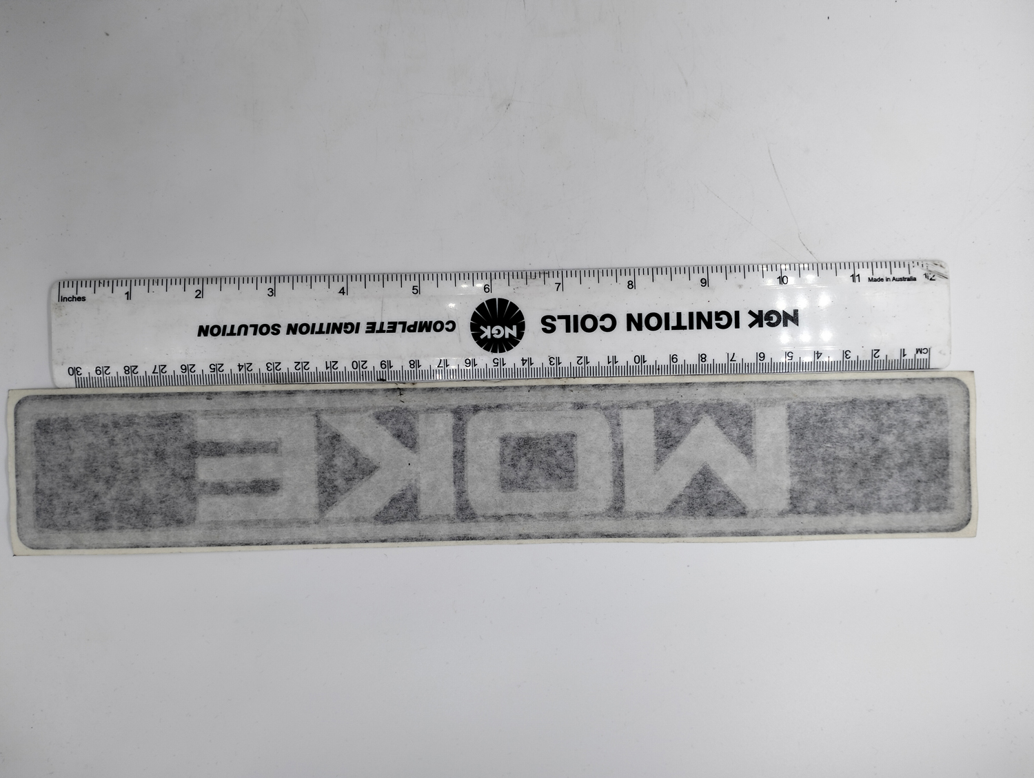MOKE FRONT STICKER – LARGE TYPE (335MMX53MM) – [STICKER1171] – Mini and ...