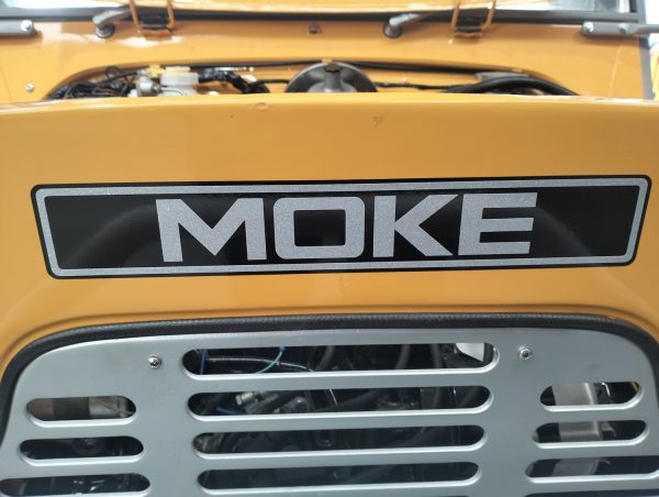MOKE FRONT STICKER – LARGE TYPE (335MMX53MM) – [STICKER1171] – Mini and ...