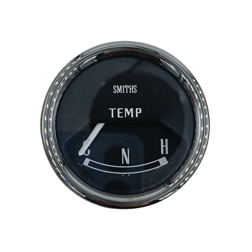 SMITHS WATER TEMPERATURE GAUGE - ELECTRIC - BLACK FACE - (C-N-H)