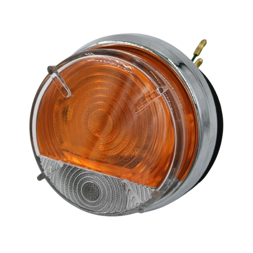 EARLY MOKE FRONT SIDELIGHT/INDICATOR ASSEMBLY - ALSO DOES MGA/MINOR