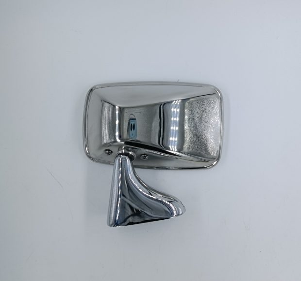 MINI RECTANGULAR DOOR MIRROR STAINLESS STEEL- L/H [GAM216]