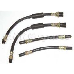 MINI & MOKE FRONT BRAKE RUBBER HOSE - DISC TYPE - [GBH249KIT]