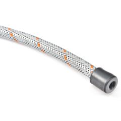 1/4" BRAIDED FUEL HOSE - 10"LONG - [PPK4]