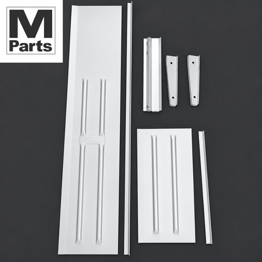 MOKE OUTER FLOOR PAN KIT (LEFT & RIGHT) INCLUDING BATTERY STAND - [ALA7318]