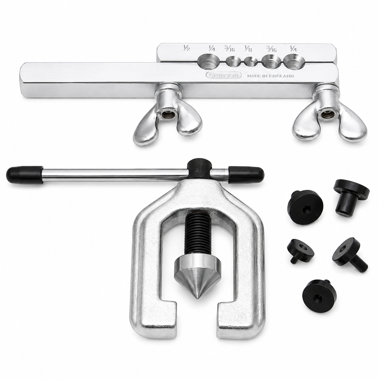 DRAPER 7 PIECE BRAKE PIPE FLARING KIT - [TOL37870]