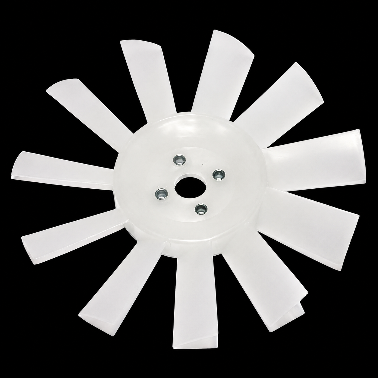 MINI & MOKE 11 BLADE WHITE PLASTIC COOLING FAN - [12G2129-WHITE]